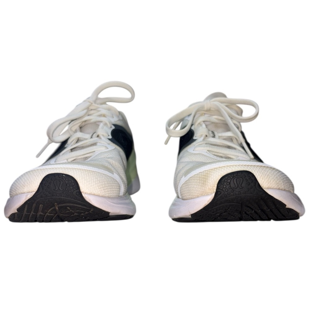 Lululemon Women’s Blissfeel 2 Running Shoe White/Black/Kohlrabi Green Size 11 - Picture 4 of 10